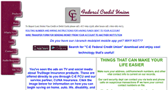 Desktop Screenshot of cefedcu.org