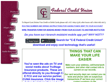Tablet Screenshot of cefedcu.org